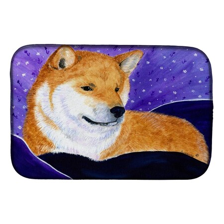 Carolines Treasures Shiba Inu Dish Drying Mat SS8417DDM